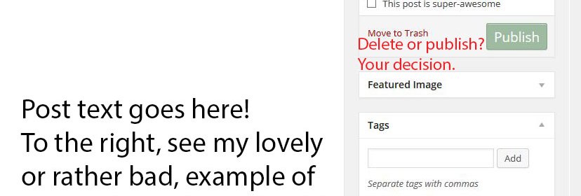 Blogging 101 screenshot